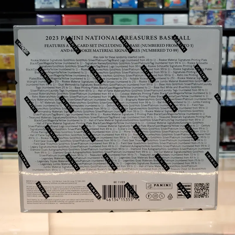 2023 National Treasures Baseball Hobby Box 2