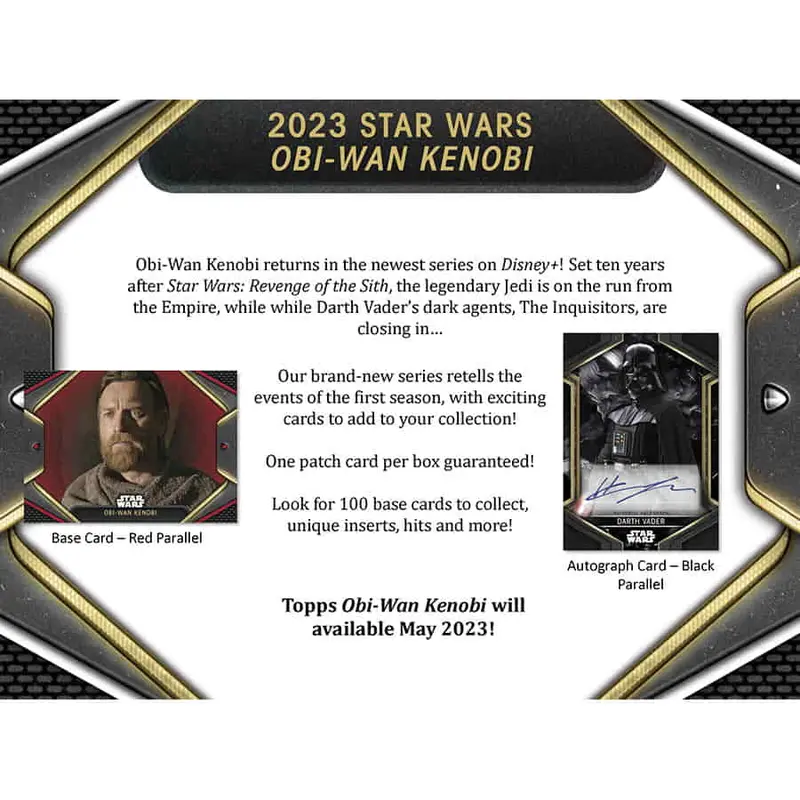 2023 Topps Obi-Wan Kenobi Chrome Value Box 2