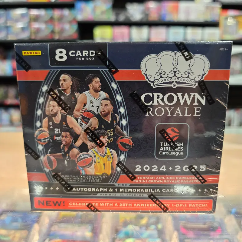 2024-25 Crown Royale Euroleague Basketball Hobby Box 1