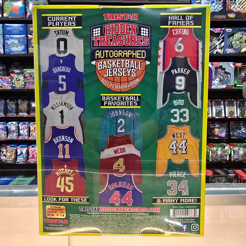 2024-25 Hidden Treasures Autographed Basketball Jerseys Box 2