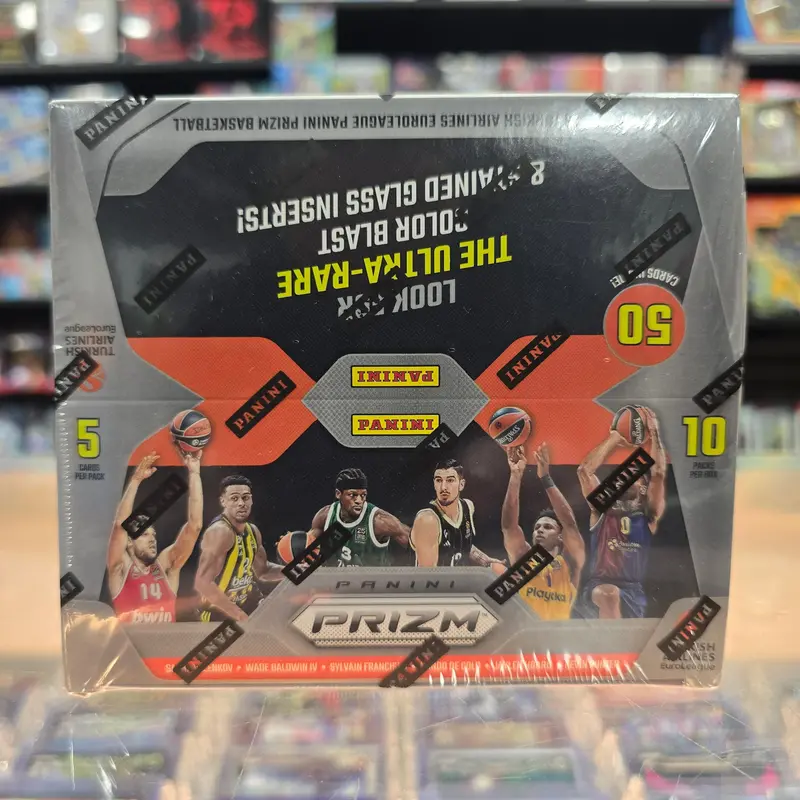 2024-25 Prizm Euroleague Basketball Hobby Box 1