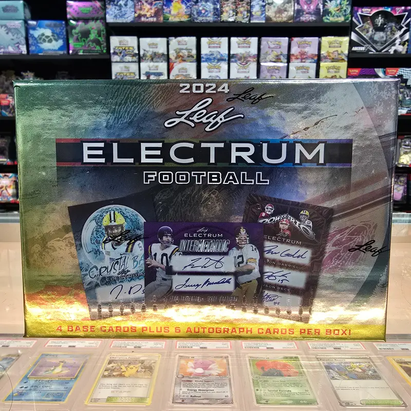 2024 Leaf Electrum Football Hobby Box 1