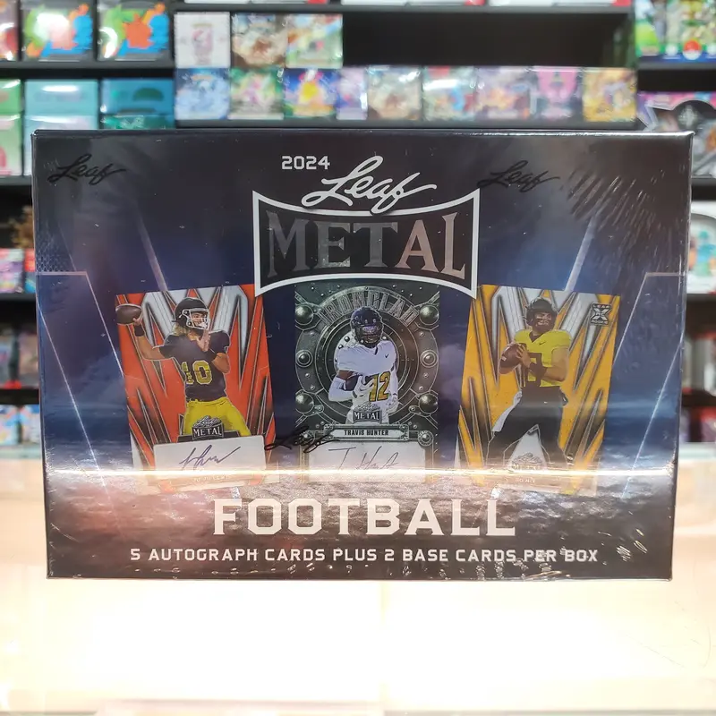 2024 Leaf Metal Football Hobby Box 1
