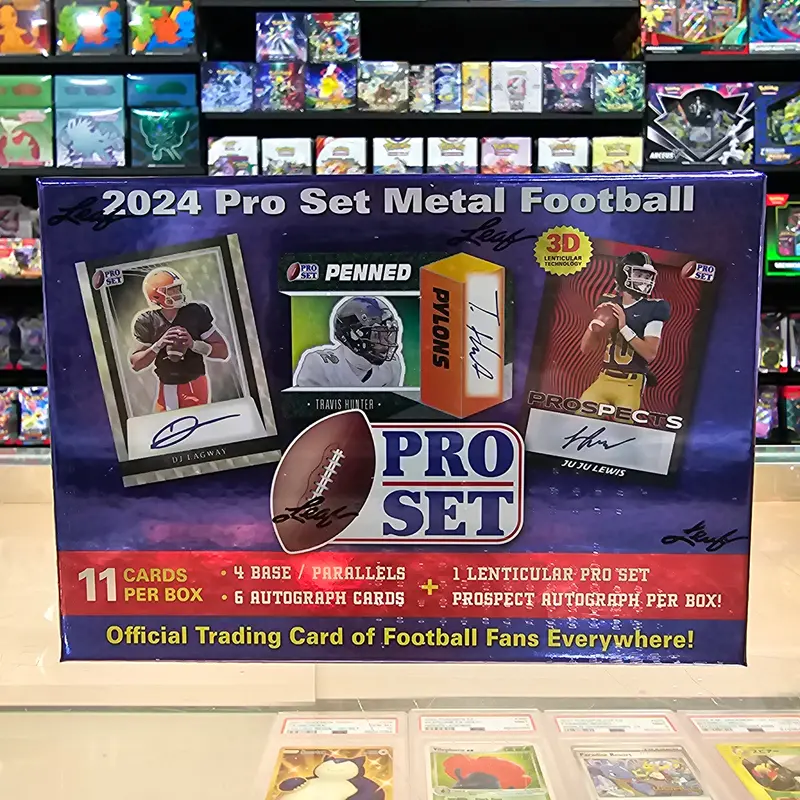 2024 Leaf Pro Metal Football Hobby Box 1