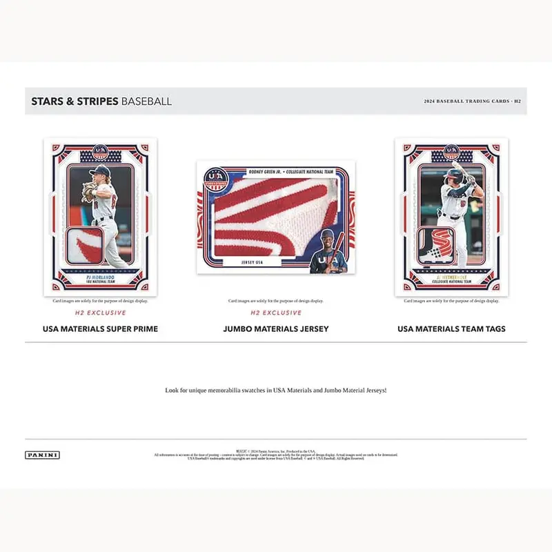 2024 Usa Stars & Stripes Baseball Hybrid Hobby Box 1