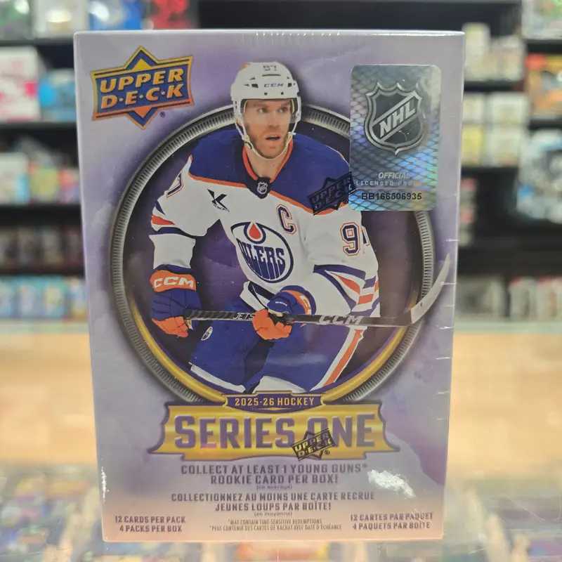 2025-26 Upper Deck Series 1 Blaster Box 1