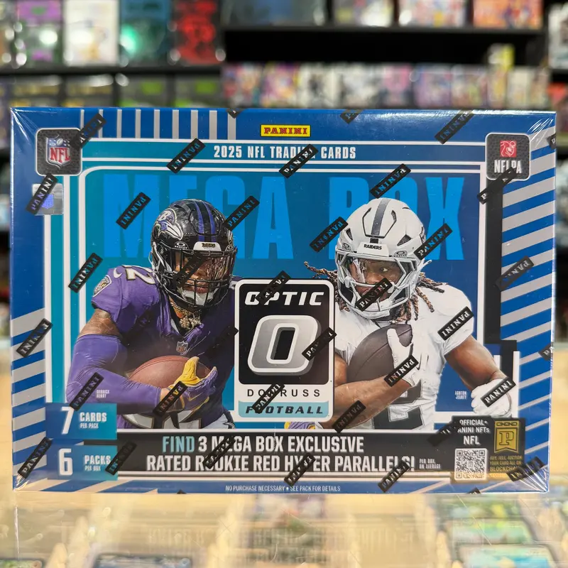 2025 Donruss Optic Football Hobby Mega Box 1