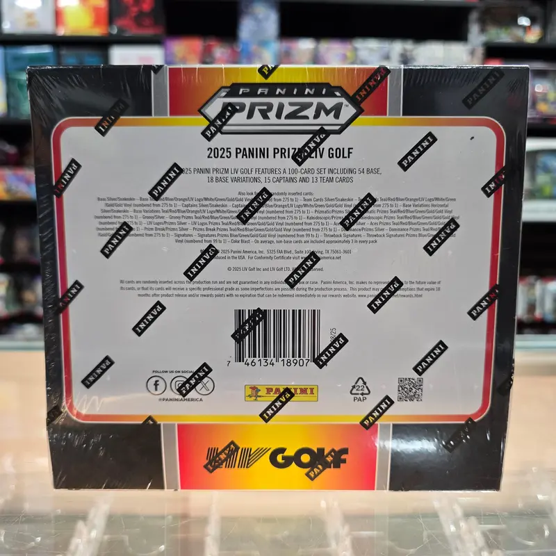 2025 Prizm Liv Golf Hobby Box 2