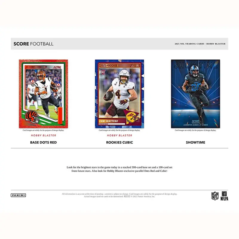 2025 Score Football Hobby Blaster Box 1