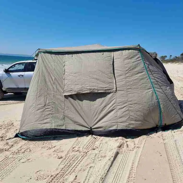 30 Second Wing Awning Wall With Window - Medium - 2.1M 1