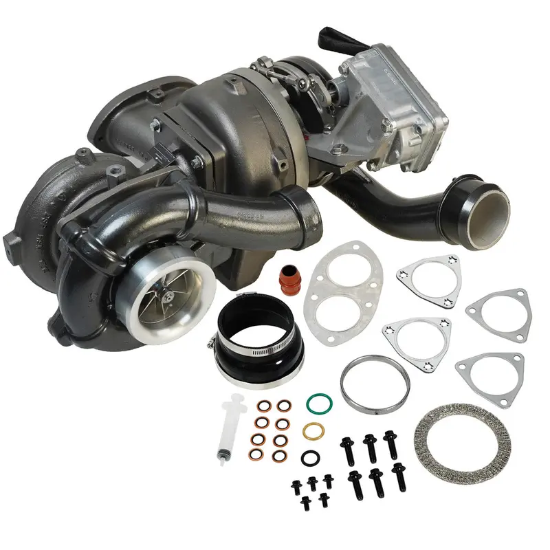 6.4L Powerstroke Screamer V2s Twin Turbo Kit Ford 2008-2010 1