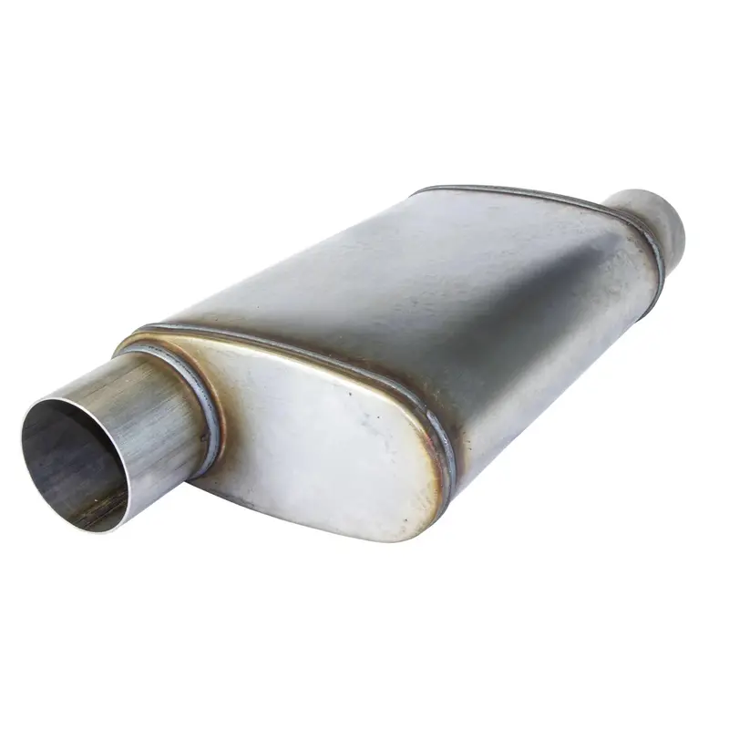 8X4 Str 14" O/O 3" With Spigots 409 Stainless 2