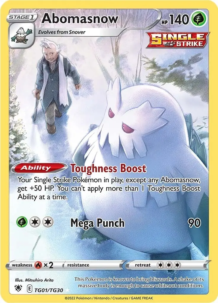Abomasnow (Tg01/Tg30) (Swsh10:Tg) 1