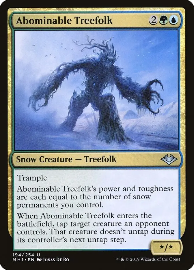 Abominable Treefolk (194) (Mh1) 1