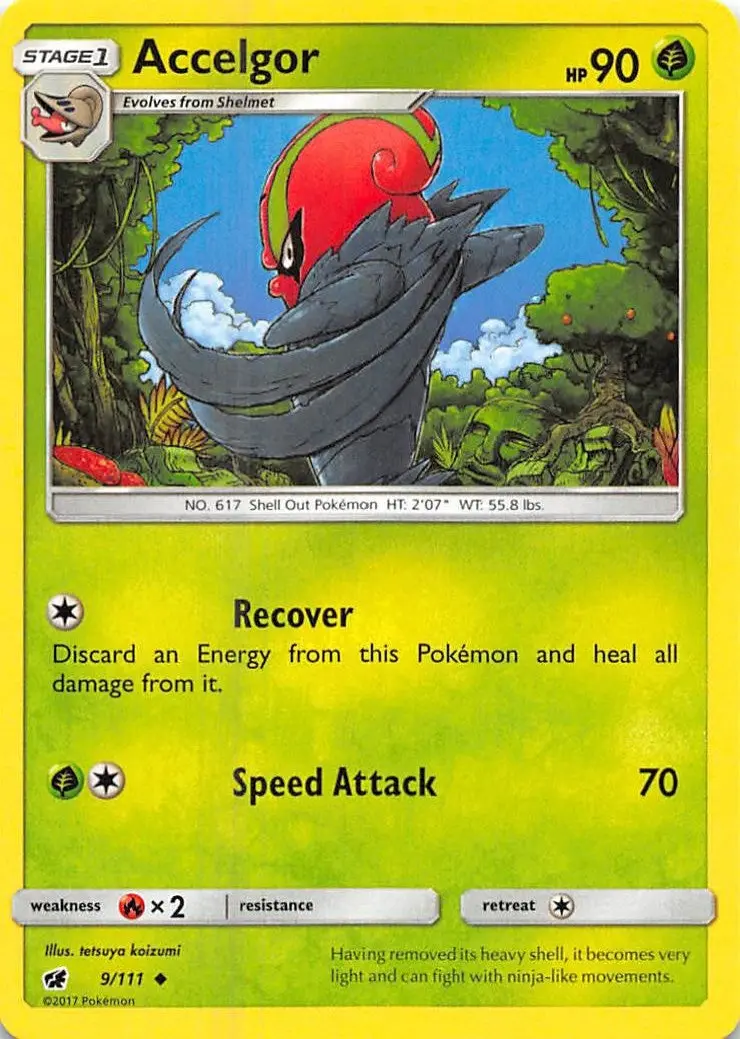 Accelgor (9/111) (Sm04) 1