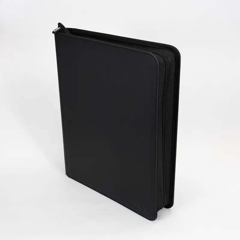 Aegis: 9-Pocket Diamond-Zip Toploader Binder (Black) 2