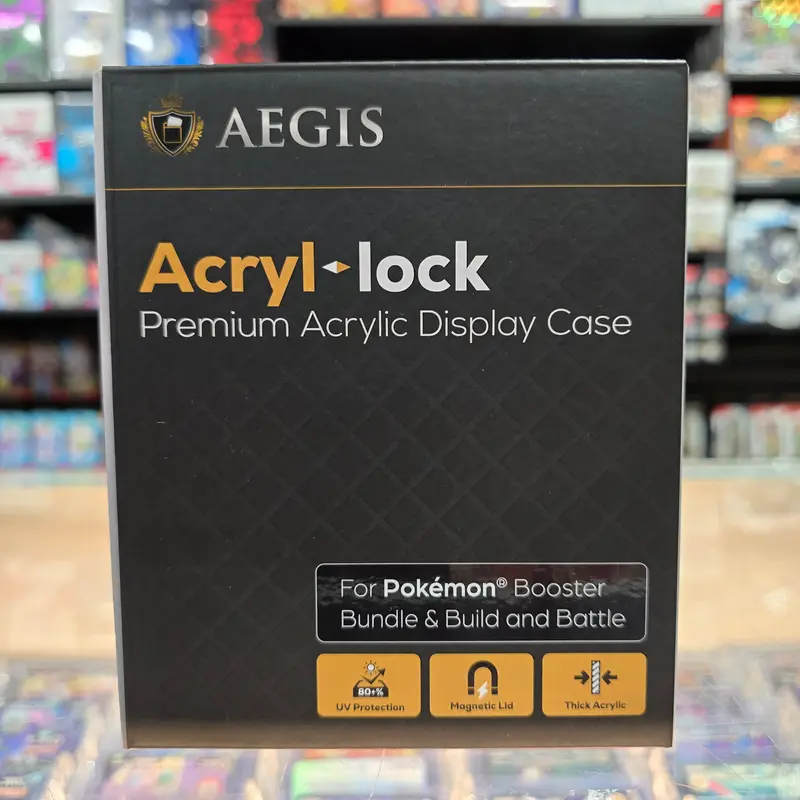 Aegis: Acryl-Lock Booster Bundle Display (For Pokémon Tcg) 1