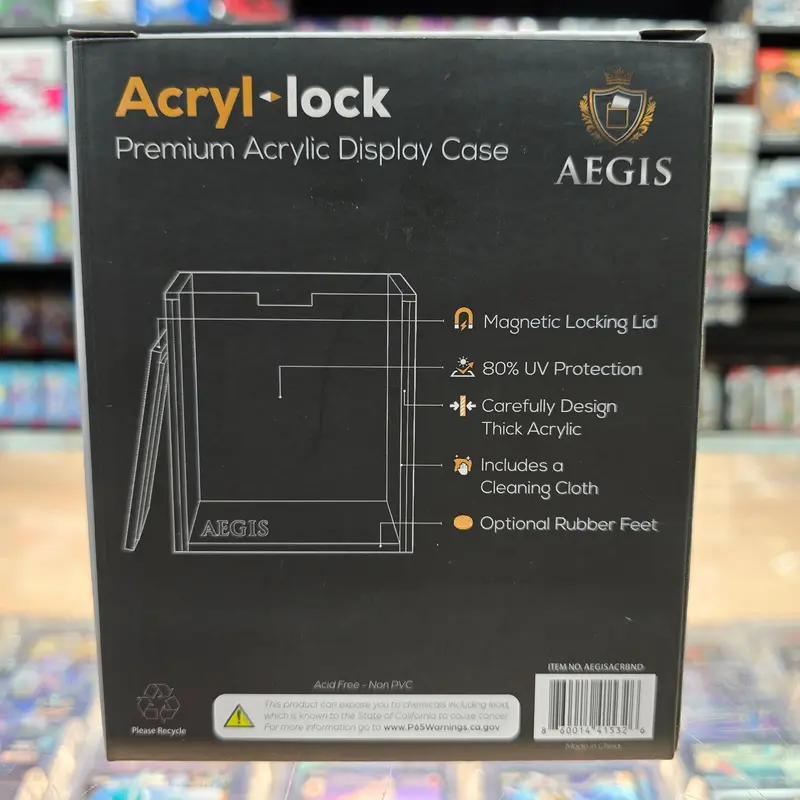 Aegis: Acryl-Lock Booster Bundle Display (For Pokémon Tcg) 2