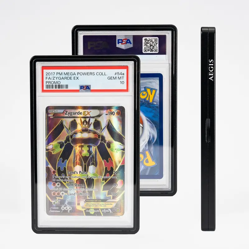 Aegis: Slab Shield - Aluminum Graded Card Holder Psa (Black) 1