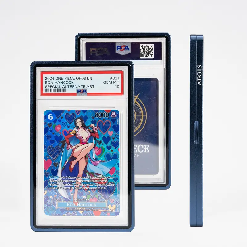 Aegis: Slab Shield - Aluminum Graded Card Holder Psa (Blue) 1