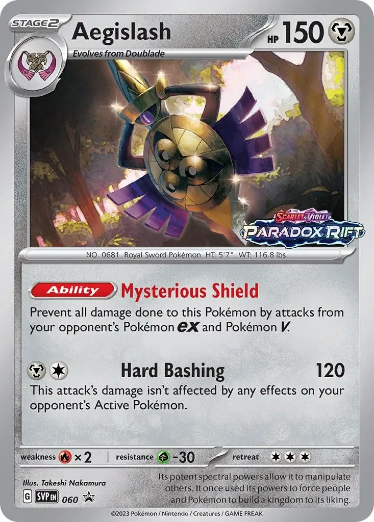 Aegislash - 060 (Prerelease) (060) (Svp) 1