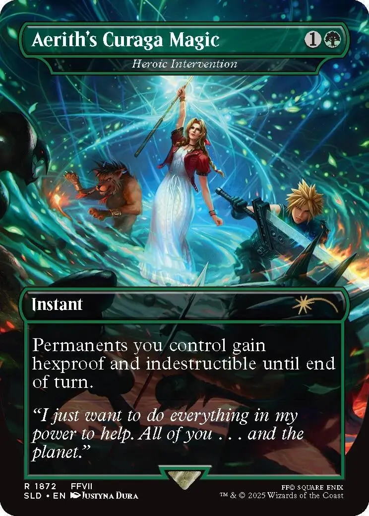 Aerith's Curaga Magic - Heroic Intervention (1872) (Sld) 1