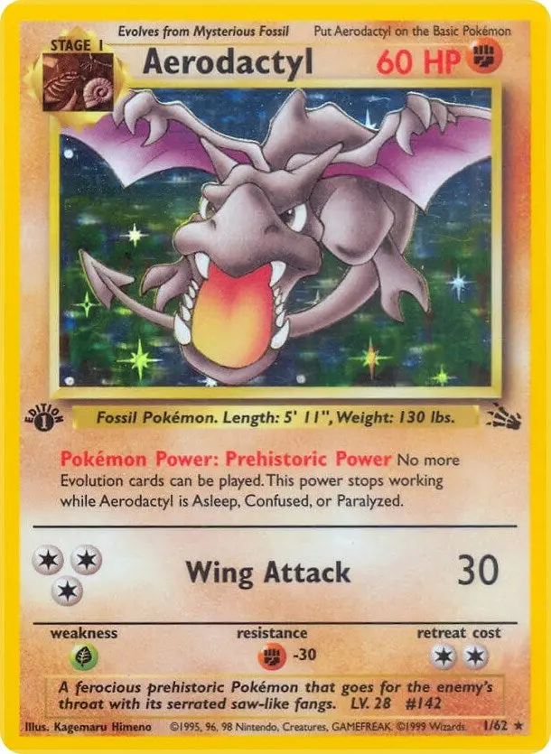 Aerodactyl (1) (01/62) (Fo) 1