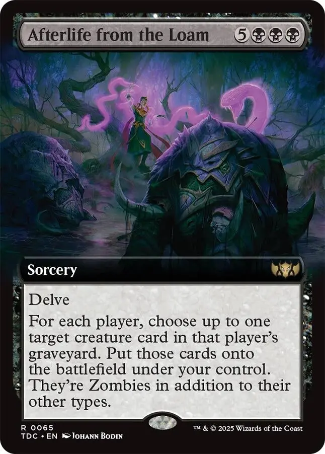Afterlife From The Loam (Extended Art) (65) (Tdc) 1