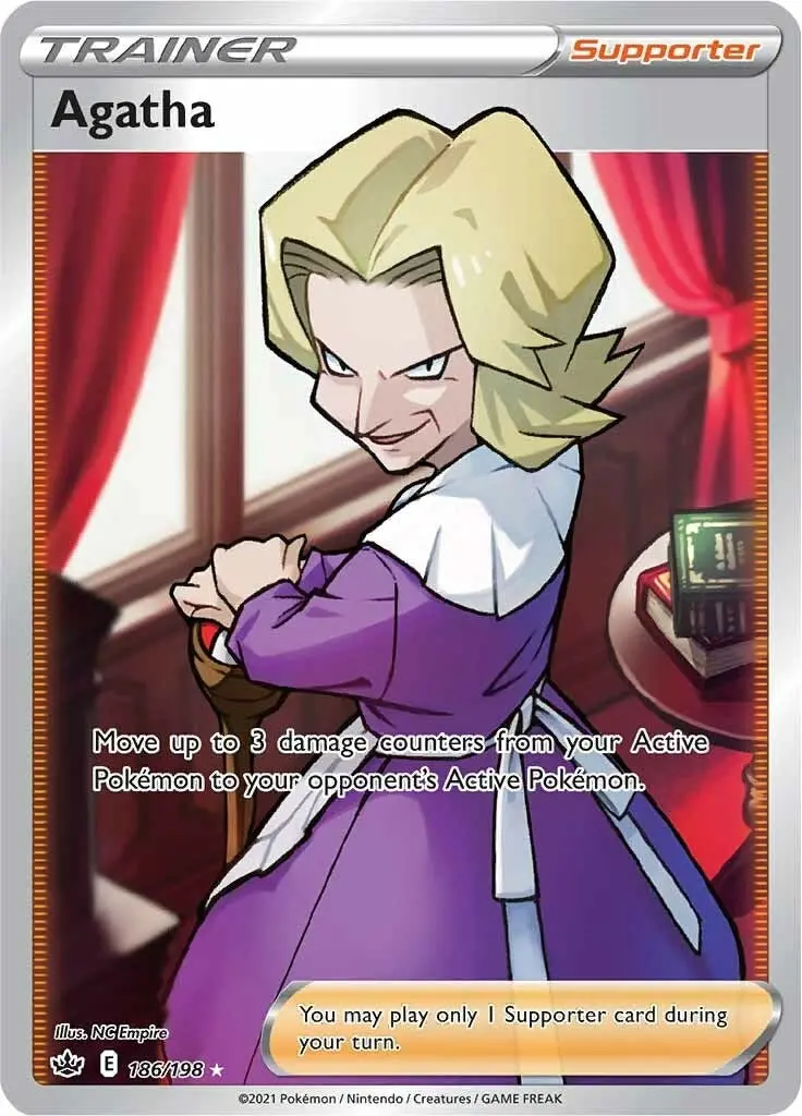 Agatha (Full Art) (186/198) (Swsh06) 1