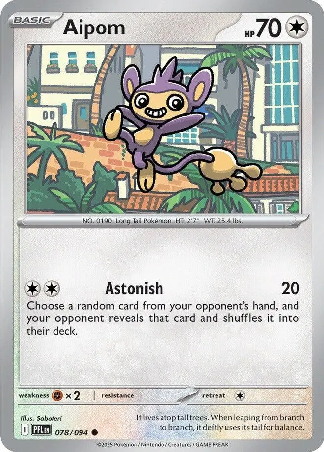 Aipom (078/094) (Pfl) 1
