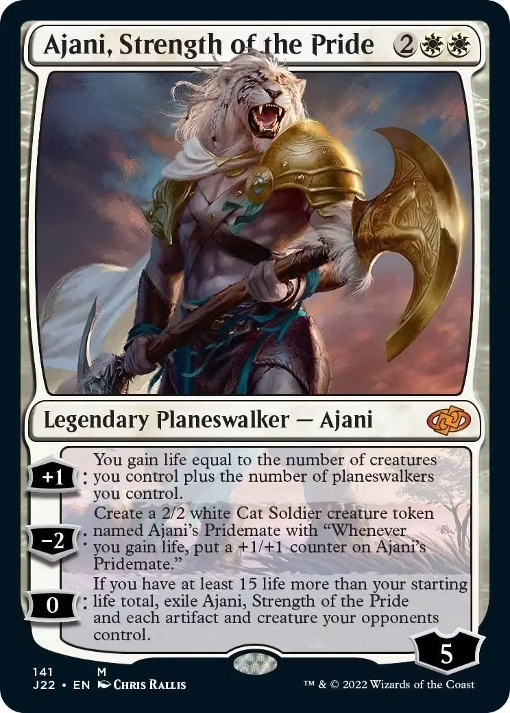 Ajani, Strength Of The Pride (141) (J22) 1