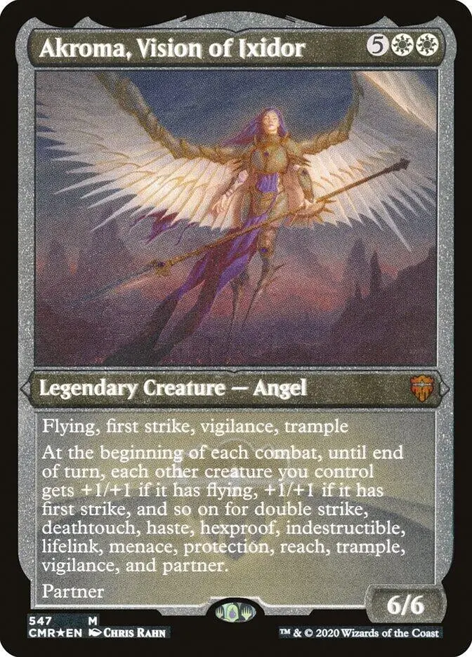 Akroma, Vision Of Ixidor (Foil Etched) (547) (Cmr) 1
