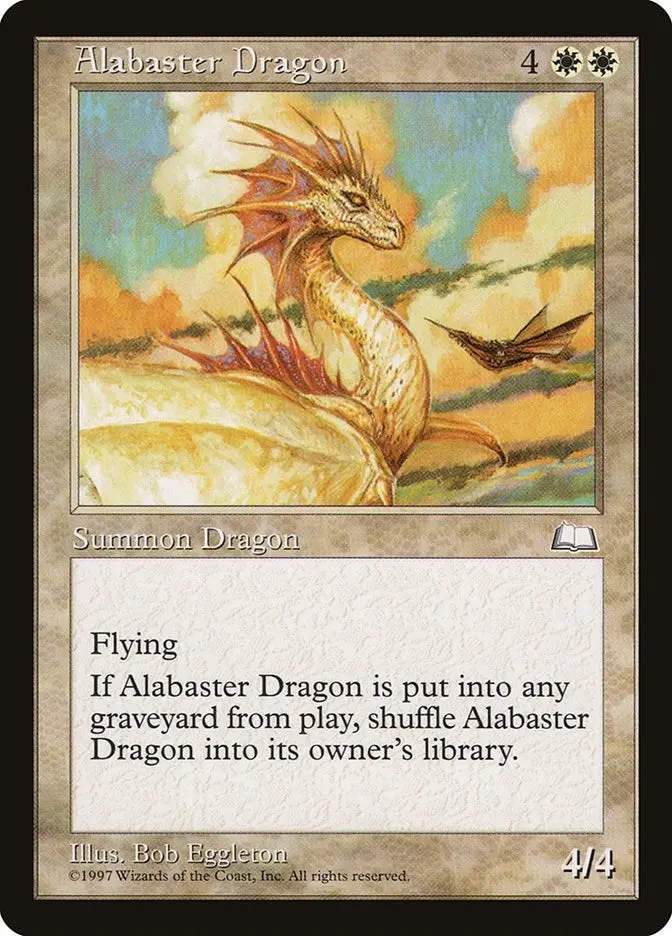 Alabaster Dragon (Wth) 1