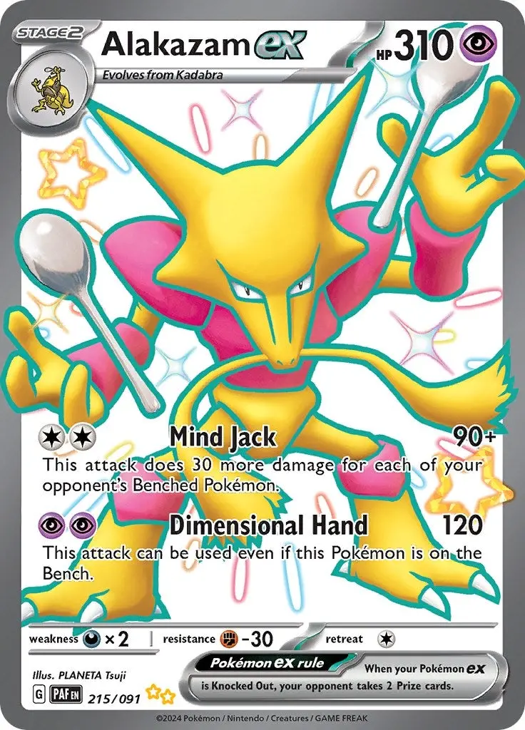 Alakazam Ex (215/091) (Paf) 1