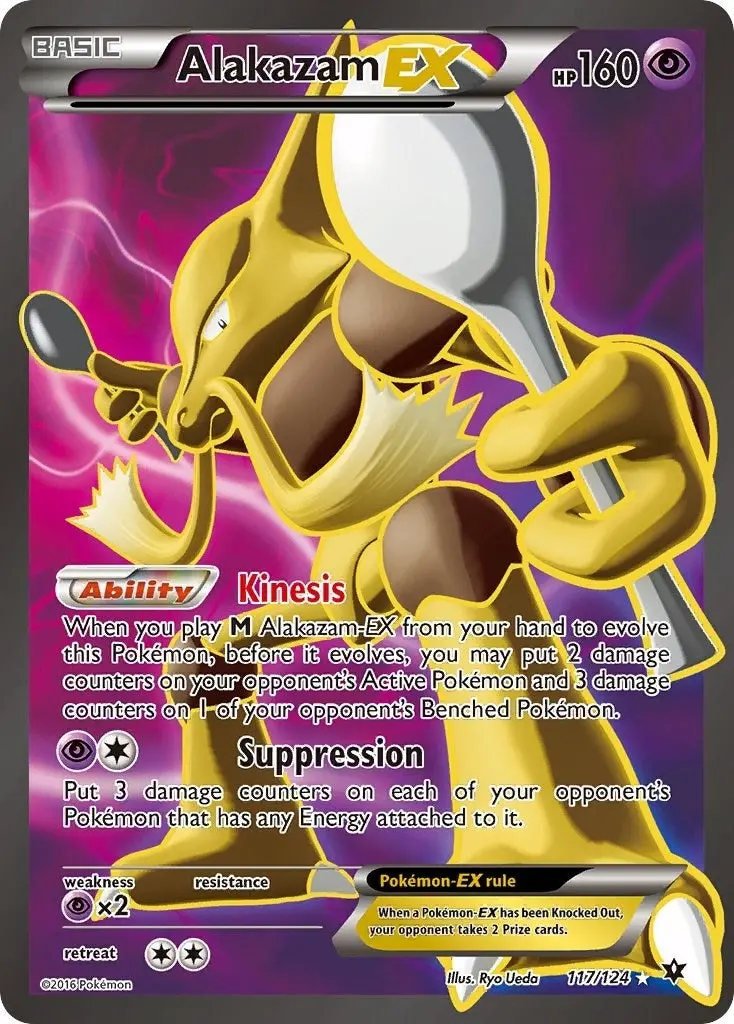 Alakazam Ex (Full Art) (117/124) (Fco) 1