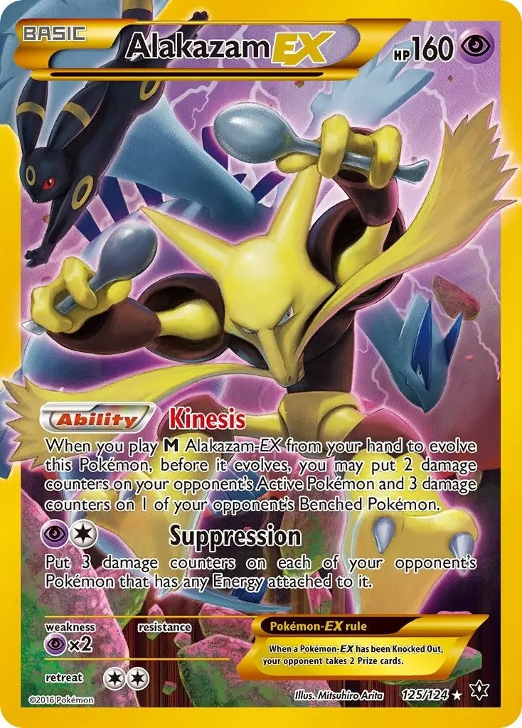 Alakazam Ex (Secret) (125/124) (Fco) 1