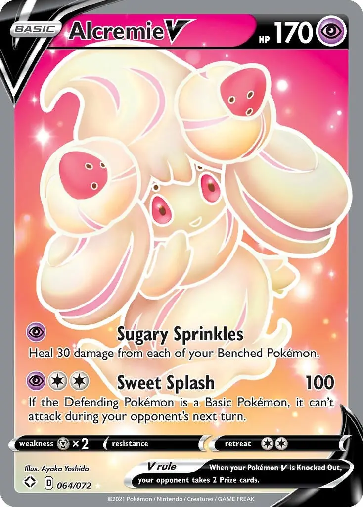 Alcremie V (Full Art) (064/072) (Shf) 1