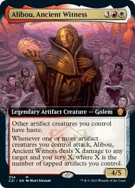 Alibou, Ancient Witness (Extended Art) (334) (C21) 1