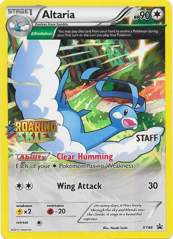 Altaria - Xy46 (Prerelease) [Staff] (Xy46) (Pr) 1