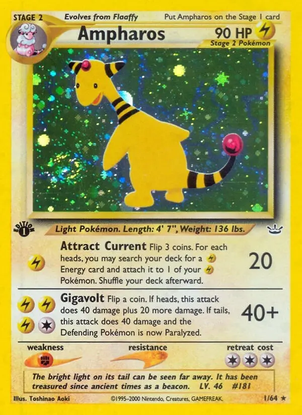 Ampharos (01/64) (N3) 1