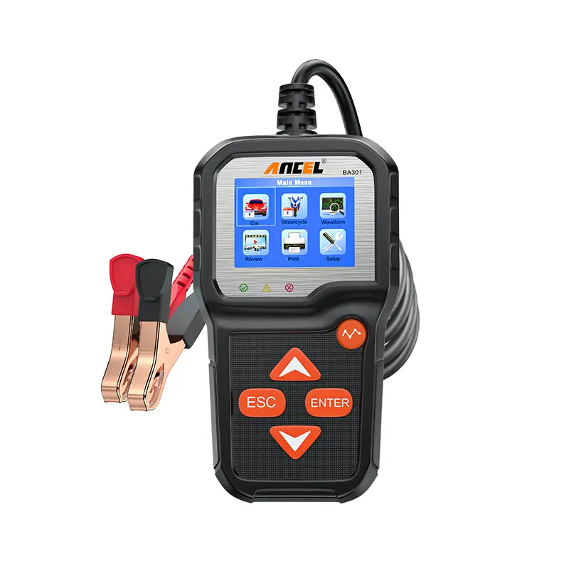 Ancel Ba301 Battery Tester 6V 12V Car & Motorcycle Cranking Test 1