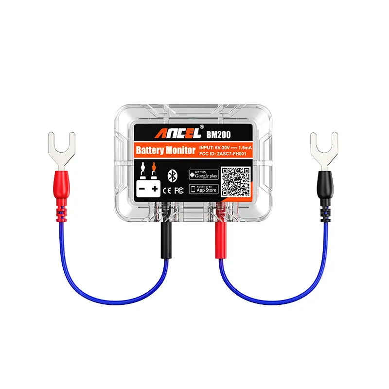 Ancel Bm200 12V Battery Monitor Test For Lithium Lead-Acid Batteries 1