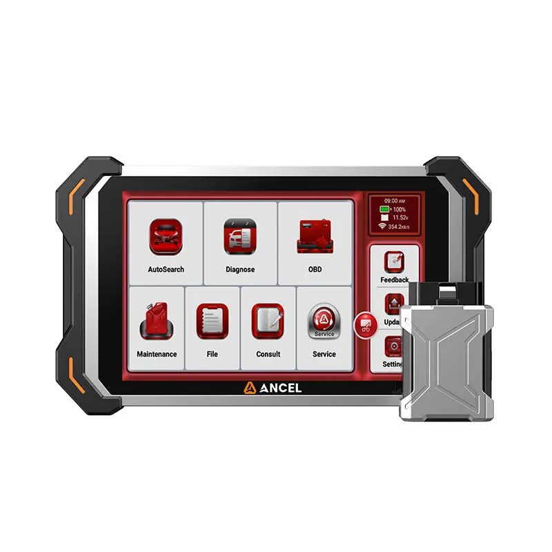 Ancel Ds600 Bt Full System Diagnosis 34 Maintenance/Reset Functions 3000+ Bidirectional Test 106+Car Brands 1
