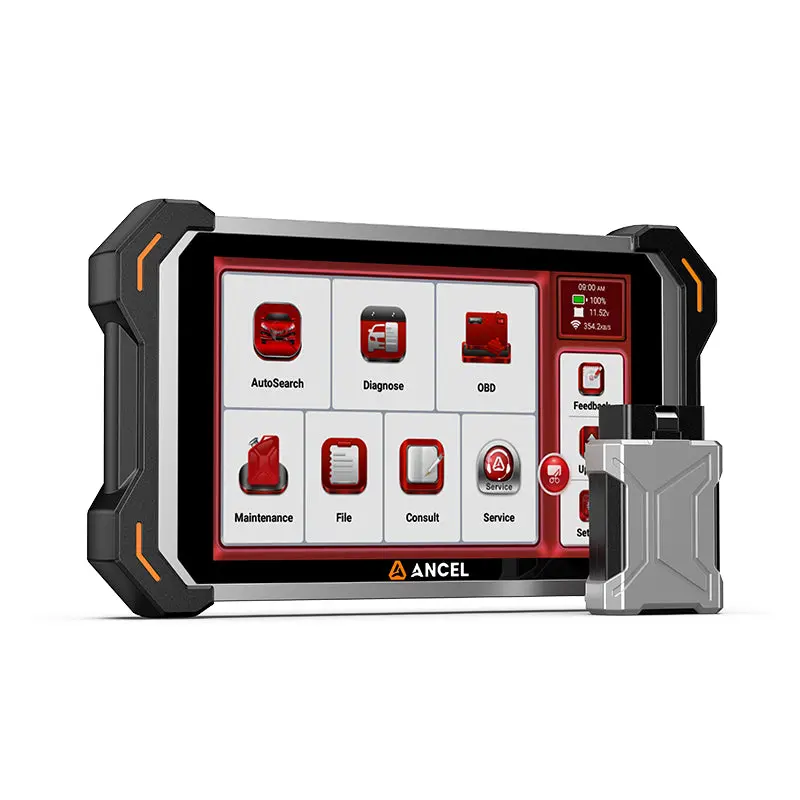 Ancel Ds600 Bt Full System Diagnosis 34 Maintenance/Reset Functions 3000+ Bidirectional Test 106+Car Brands 2