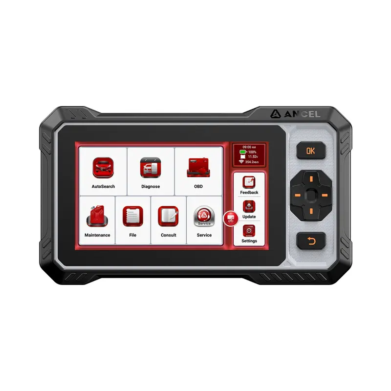 Ancel Fx6100 Full System Diagnostics 15+ Resets Bidirectional 100+ Car Brands 1