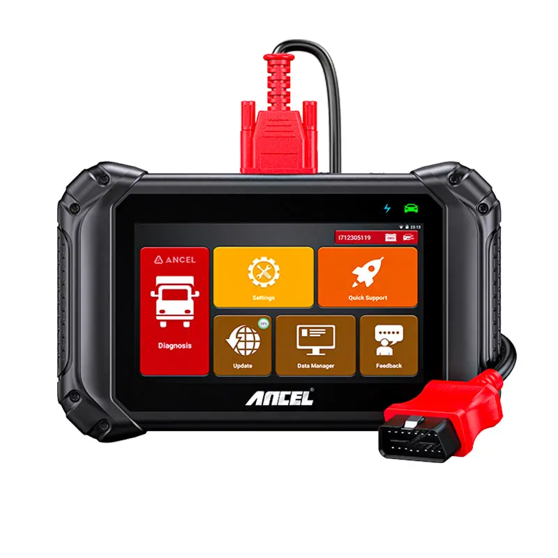 Ancel V5 Hd Truck Obd2 Diagnostic Tool Bi-Directional Control All System Dpf Scanner 1