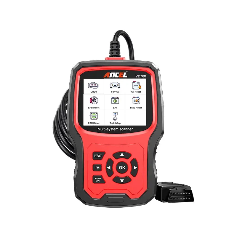 Ancel Vd700 Full System Obd2 Scanner With 13 Special Functions For Vag Vehicles Diagnosis Code Reader 1