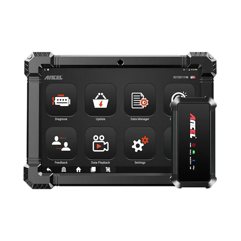 Ancel X7hd Heavy Duty Truck Diagnostic Tool Full System Dpf Abs Ecu Reset Scanner 1