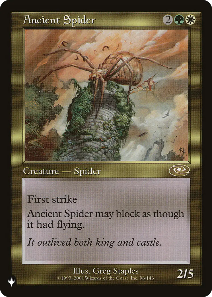 Ancient Spider [The List] 1