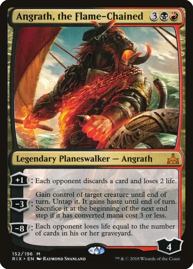 Angrath, The Flame-Chained (152) (Rix) 1